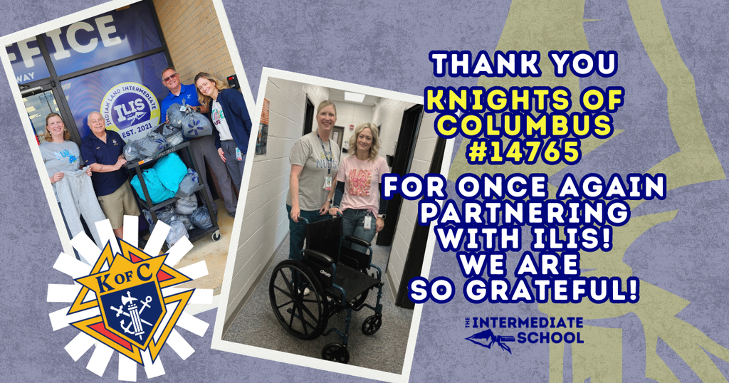 An image with a blue background, showing Knights of Columbus and individuals, including a person in a wheelchair.