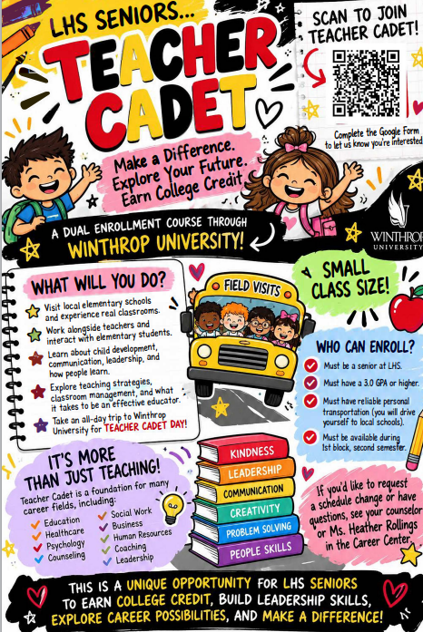 flyer about teacher cadet