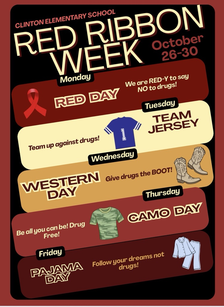 It’s Red Ribbon Week!!!❤️