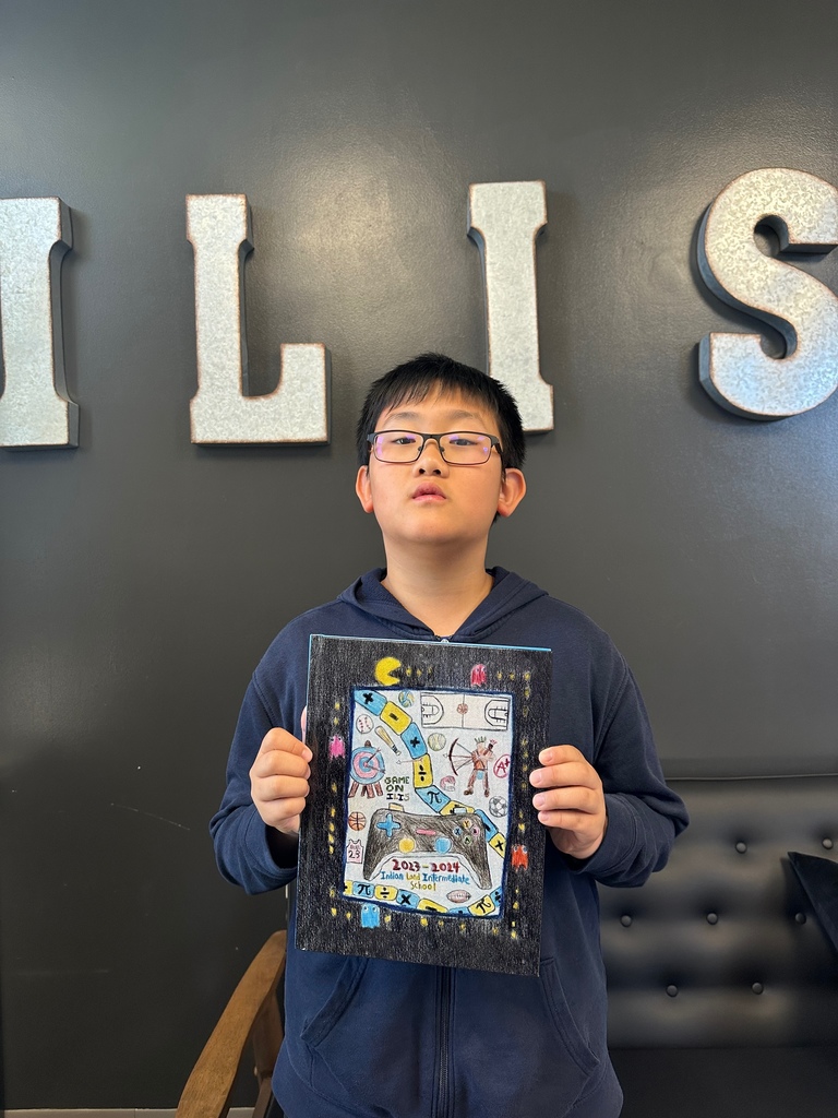 Kegan Lam Indian Land Intermediate School Yearbook design
