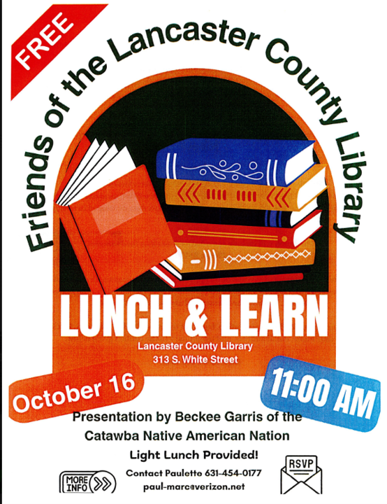 Lunch and Learn Lancaster Library