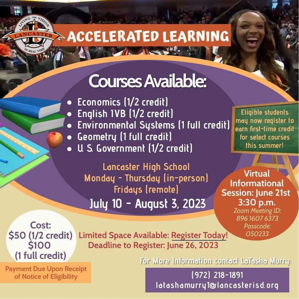 Accelerated Learning Flyer