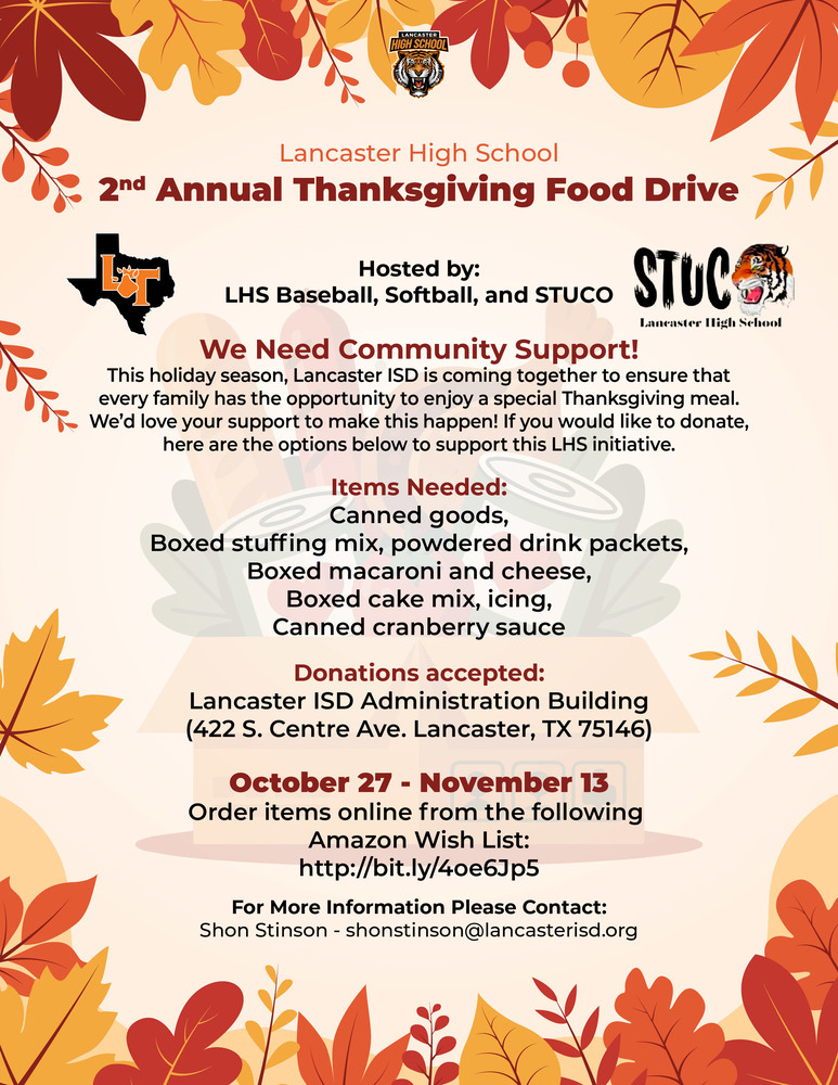 Thanksgiving Food Drive