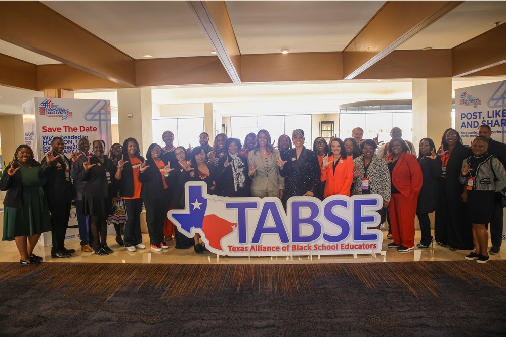 Lancaster ISD representatives at the TABSE Annual State Conference