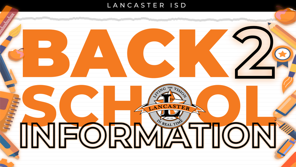 Back 2 School Info