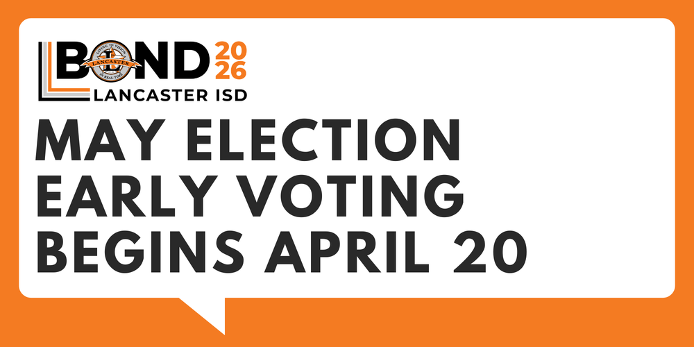 May Election Early Voting Begins April 20
