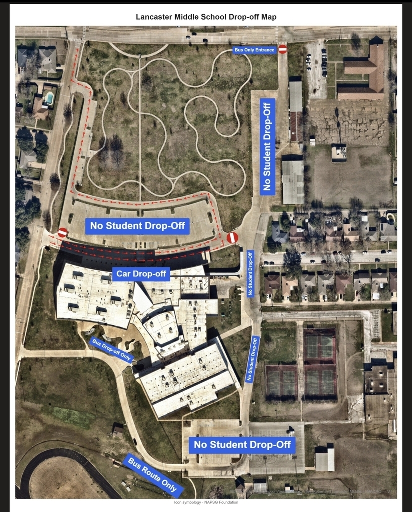 Morning Drop Off Map