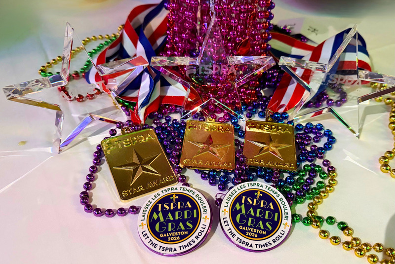 TSPRA Awards table view