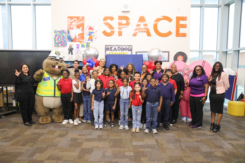 Book Vending Machine at Houston Elementary