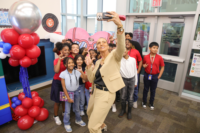 Book Vending Machine at Pleasant Run Elementary