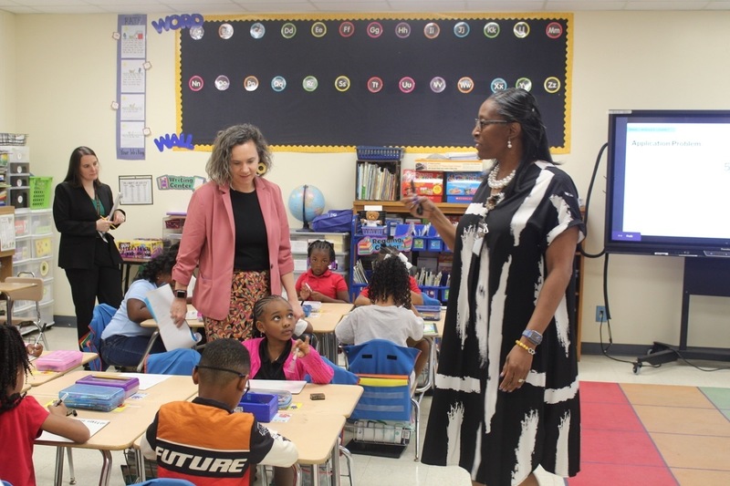 TEA Visits Lancaster ISD