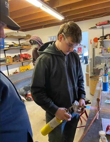 Trades Class at VIS Plumbing 2