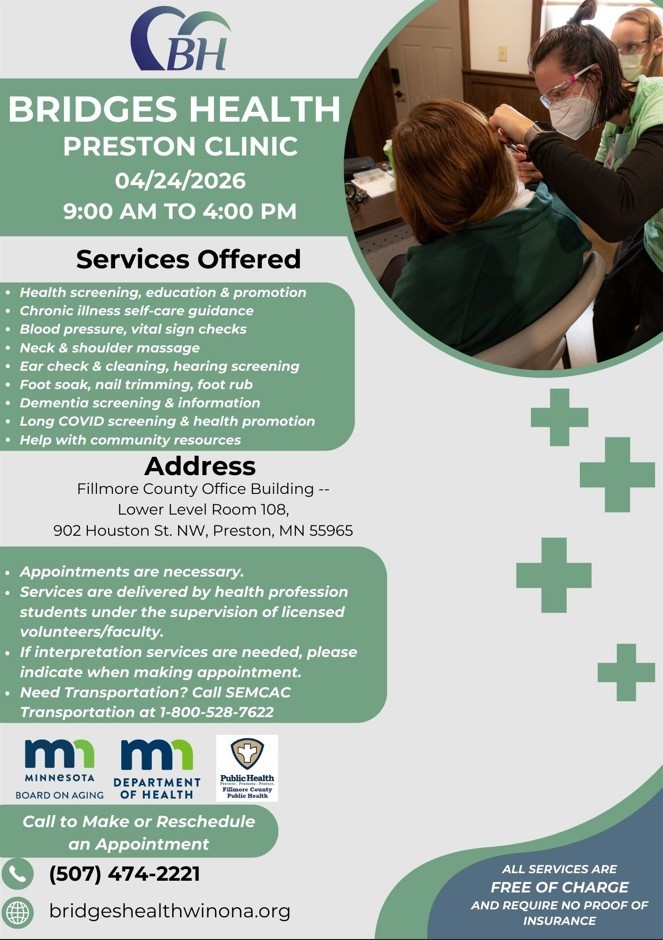 Bridges Health Clinic Flyer