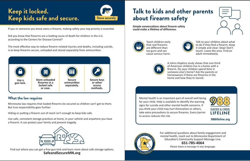 Copy of a flyer for the SafendSecureMN.org program