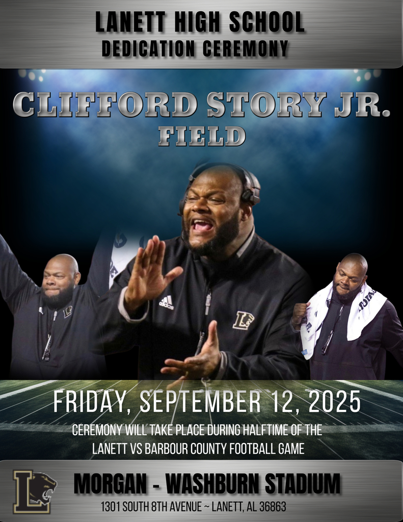 Clifford Story Jr. Field Dedication Ceremony Flyer 