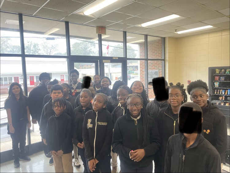 Students touring Chambers County Courthouse and Jail.