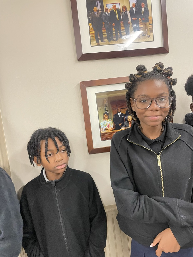 Students touring Chambers County Courthouse and Jail.