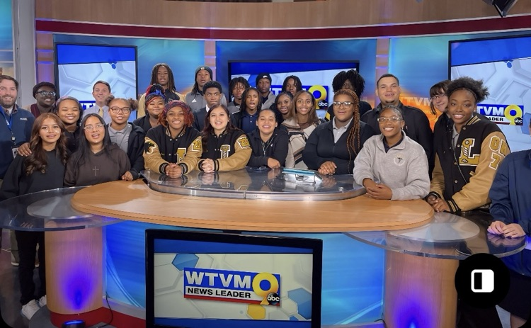 🎥✨ Lights, camera, future careers! Our students had an amazing time touring WTVM today, getting a behind-the-scenes look at journalism, production, and broadcasting. Inspiring the next generation of storytellers!
