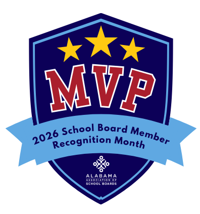 MVP 2026 School Board Member Recognition Month Alabama Association of School Boards