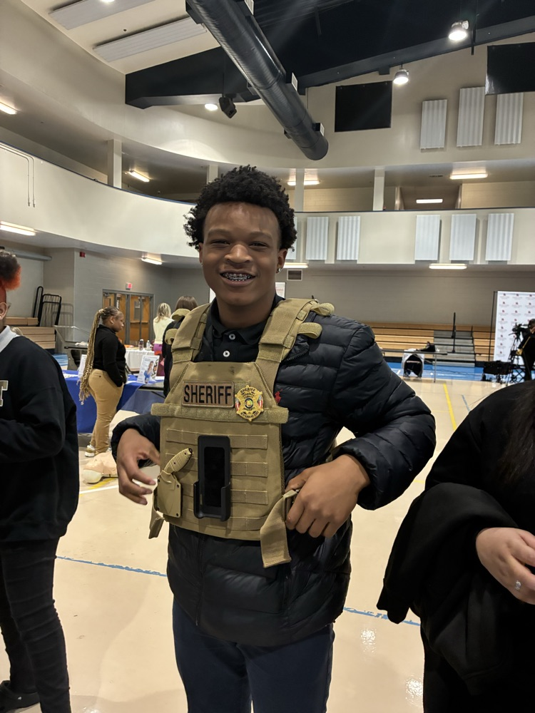 Our juniors and 8th graders enjoyed attending the Chambers County Career Expo!