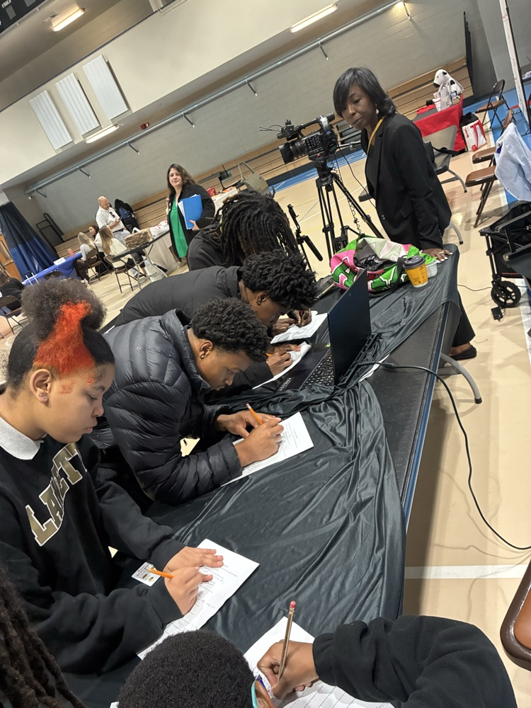 Our juniors and 8th graders enjoyed attending the Chambers County Career Expo!