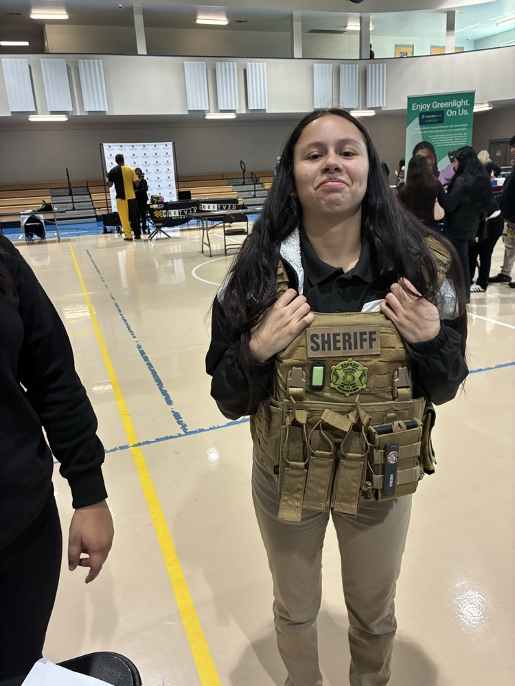 Our juniors and 8th graders enjoyed attending the Chambers County Career Expo!