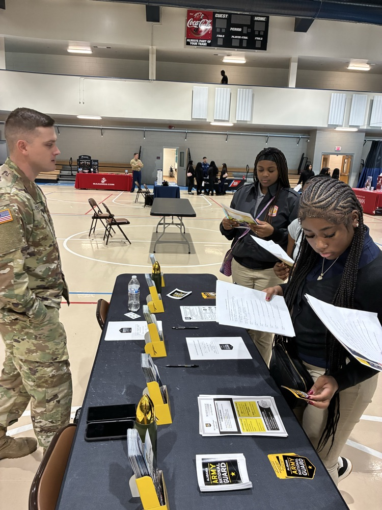 Our juniors and 8th graders enjoyed attending the Chambers County Career Expo!