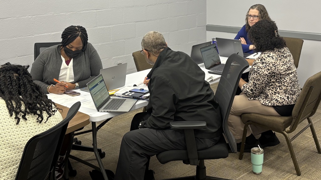 Leadership Team working together