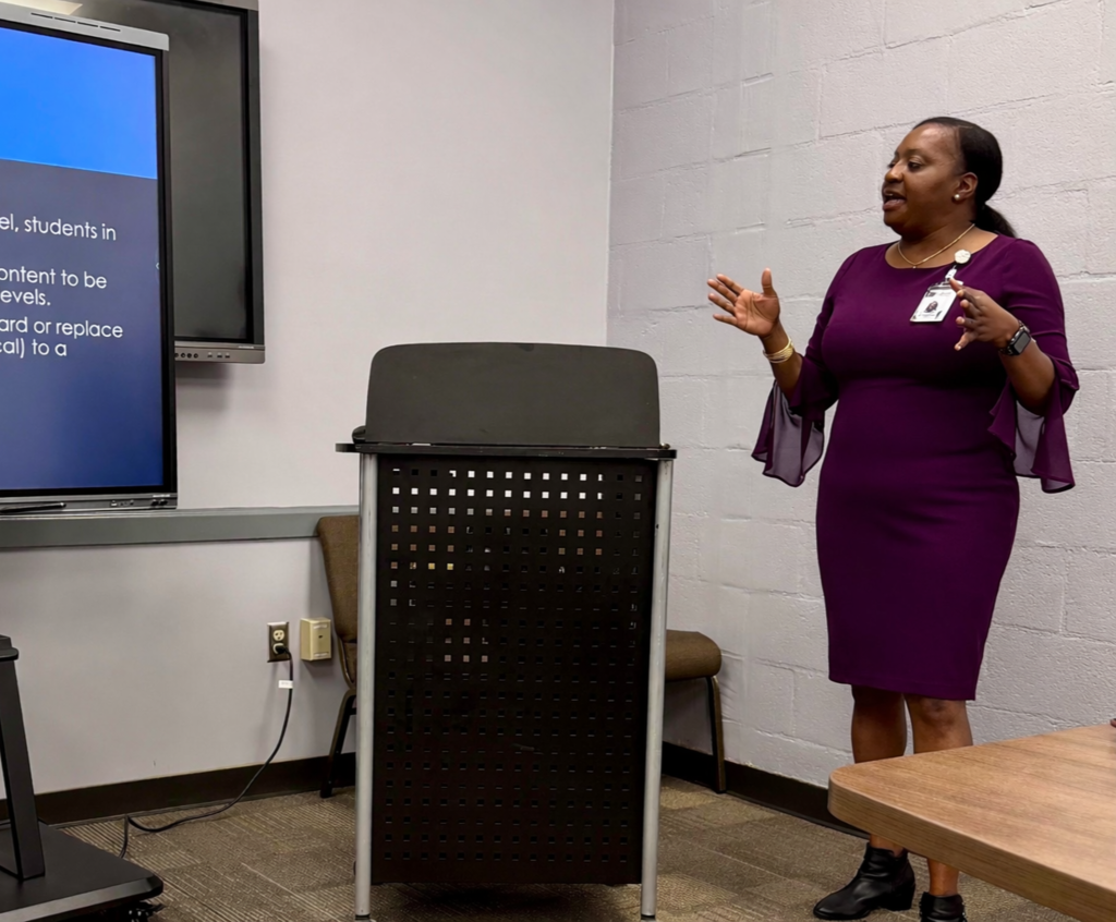 Ms. Boyd presenting.