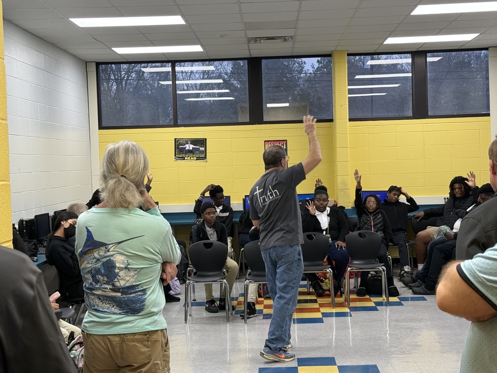 LJH Student learning the word