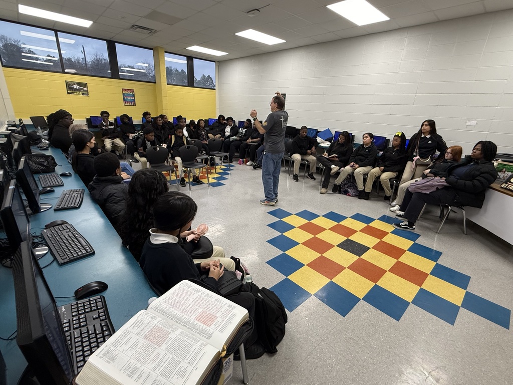 LJH Student learning the word