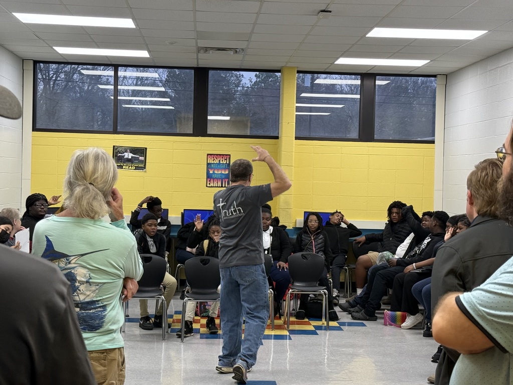 LJH Student learning the word