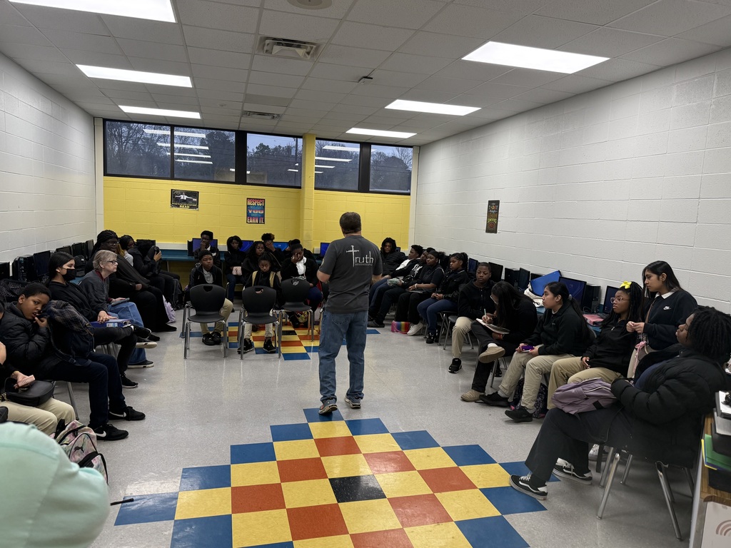 LJH Student learning the word