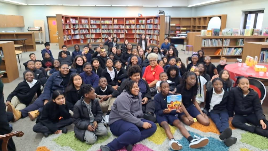 5th graders + lemonade + history = a perfect Black History Month treat! 🍋✨ Our 5th graders had a blast today with Grandma Val’s Lemonade! They sampled the delicious lemonade and learned about its history — a perfect way to celebrate Black History Month. Sending big love and best wishes to Grandma Val and her family for sharing their story and spreading joy with our school! 🖤✨ #BlackHistoryMonth #GrandmaValsLemonade #5thGradeFun #SweetLearning #CommunityLove