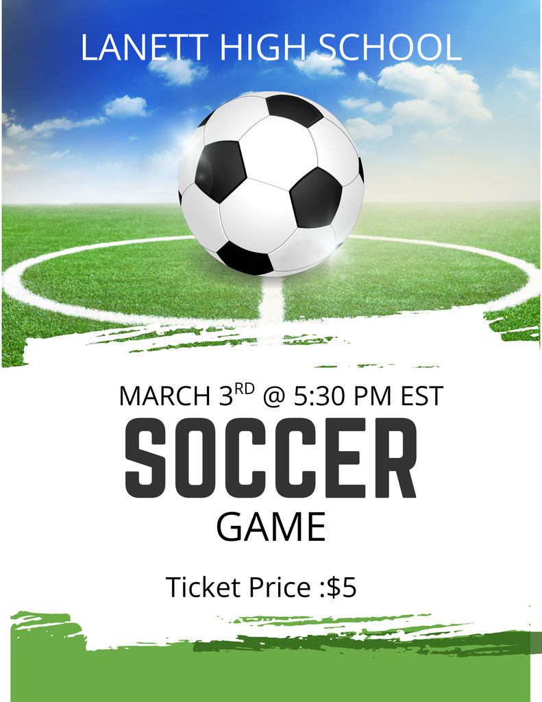 ⚽ HOME GAME OPENER — TOMORROW!  Loachapoka vs. [Your Team] 🕠 Kickoff: 5:30 PM 🚪 Gates open: 5:00 PM 🎟 Tickets: $5  Come out and support the team as we kick off the season at home! 🚫 Clear bag policy is strictly enforced.  Let’s pack the stands! ⚽