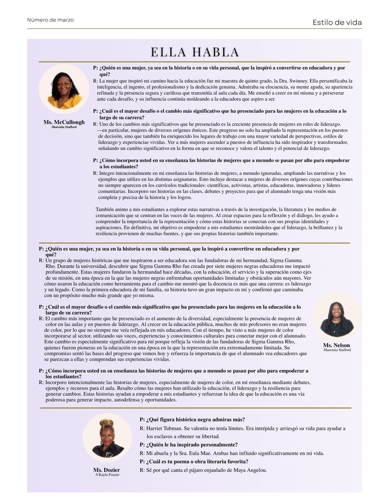 Panther Pride March -She Speaks Spanish