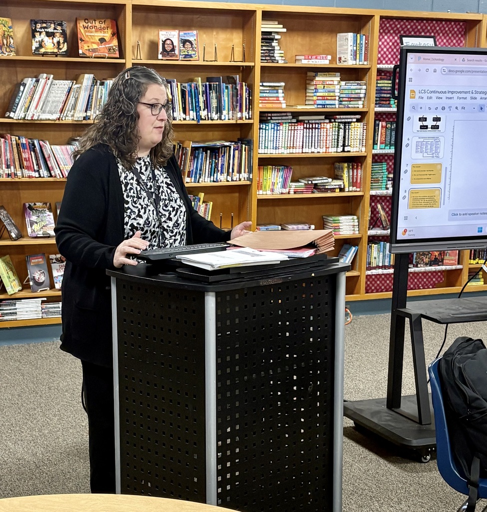 Mrs. Carpenter presenting.