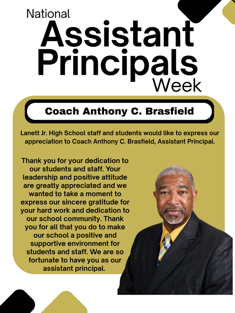 🎉📚 Happy National Assistant Principals Week! 📚🎉 This week, we proudly celebrate the incredible dedication, leadership, and heart of our Assistant Principal! 💙💛 From supporting students and staff to keeping our school running smoothly each day, their impact does not go unnoticed. They are problem-solvers, motivators, and champions for success—always going above and beyond for our school community. Please join us in showing appreciation for all they do to make our school a better place! 👏✨