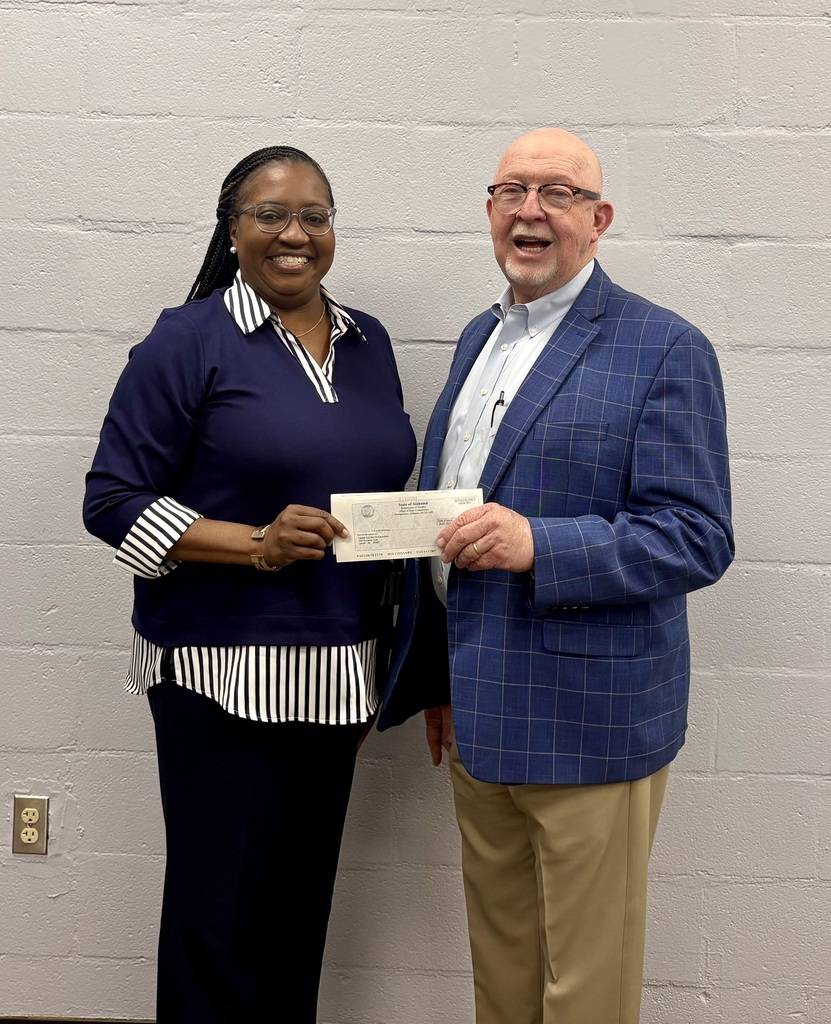 Thank you, Senator Price, for your continued support of our schools. Your generosity helps us better meet the needs of our students!
