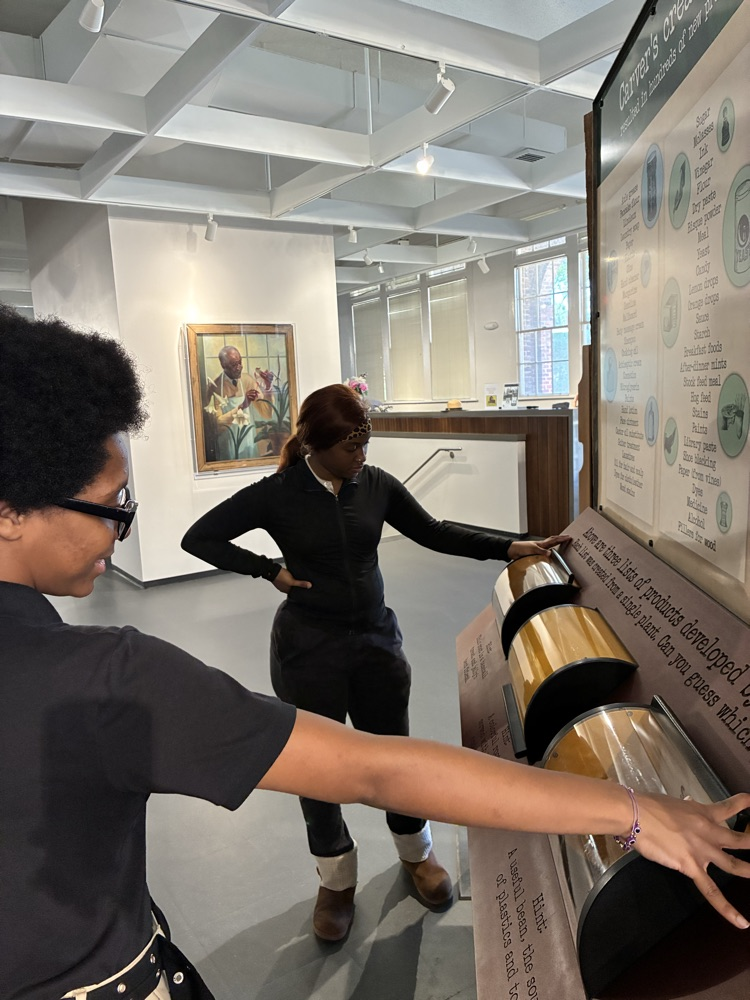 Our seniors visited Tuskegee University, where they first toured the campus with outstanding student ambassadors who were welcoming, knowledgeable, and proud to share the university’s history.