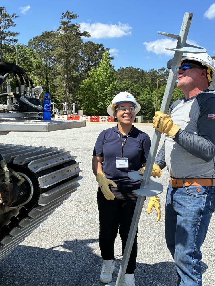 4 of our senior students had the opportunity to attend Lineman Day in Phenix City, hosted by Alabama Power.  