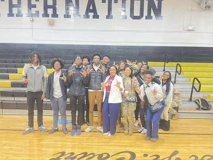 We were honored to welcome Talladega College as they spoke with our juniors today about future opportunities, higher education, and success after high school. Thank you for investing in our students and inspiring the next generation.