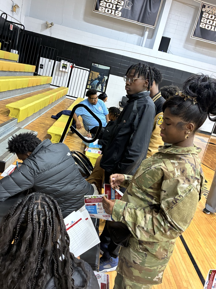 We were honored to welcome Talladega College as they spoke with our juniors today about future opportunities, higher education, and success after high school. Thank you for investing in our students and inspiring the next generation.