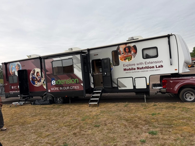 Our students truly enjoyed the Extension Mobile Nutrition Lab