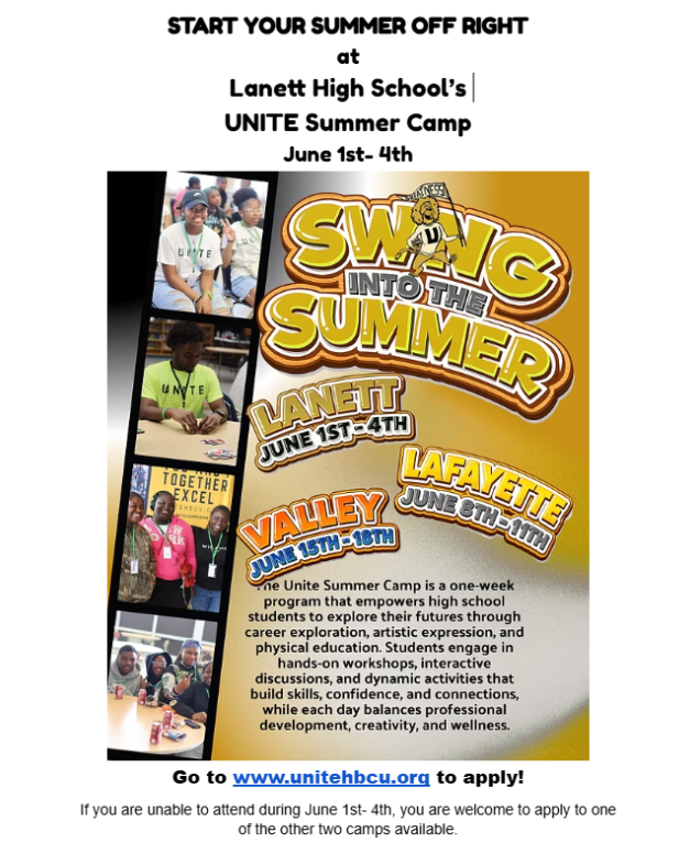 UNITE Summer Camp June 1-4