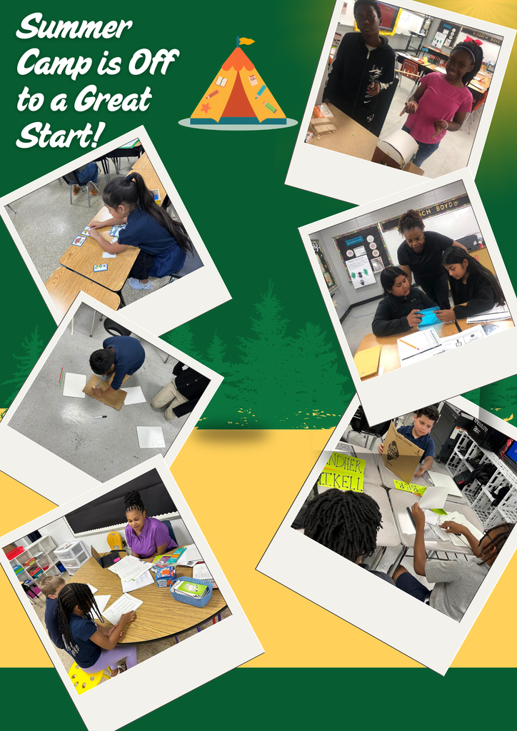 Summer Camp has been an exciting and rewarding experience for our students! They are strengthening their reading skills, exploring new math strategies, and participating in enriching specials such as STEM, Gardening, Cooking, and P.E. Our teachers have done a wonderful job creating engaging learning experiences, and the students are showing impressive growth and achievement throughout the program. ¡Nuestro Campamento de Verano ha sido muy divertido! Los estudiantes están fortaleciendo sus habilidades de lectura, explorando nuevas estrategias matemáticas y participando en actividades especiales enriquecedoras como STEM, Jardinería, Cocina y Educación Física. Nuestros maestros han hecho un trabajo maravilloso creando experiencias de aprendizaje atractivas, y los estudiantes están demostrando un crecimiento y logro impresionantes a lo largo del programa.