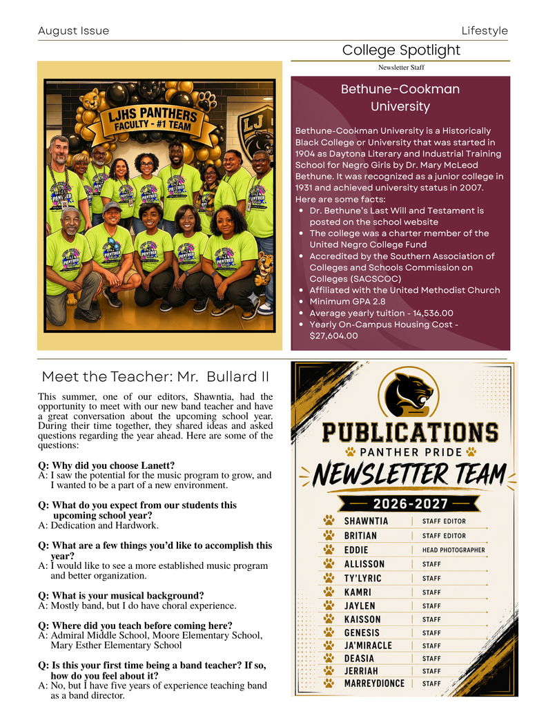 LJH Newsletter pg 2