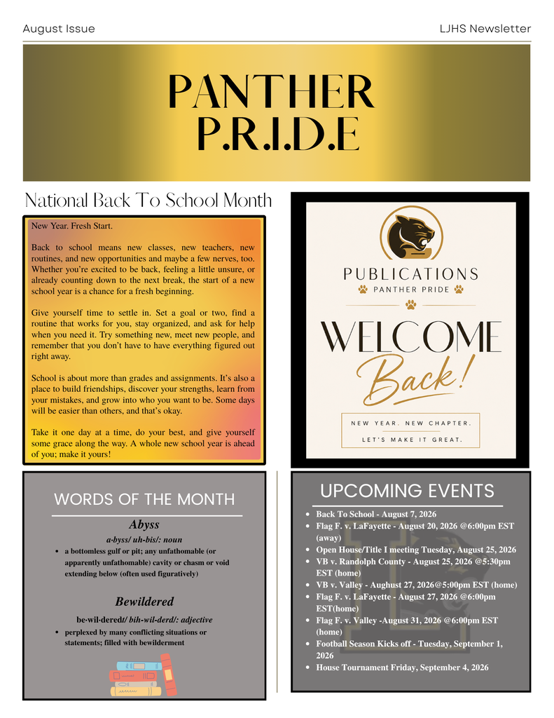 LJH Newsletter