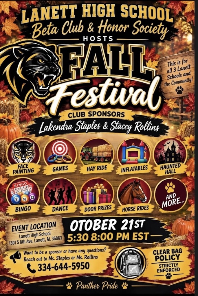 Fall Festival flyer info