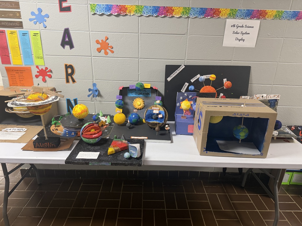 Science problems on display! 